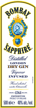 Джин Бомбей Сапфир