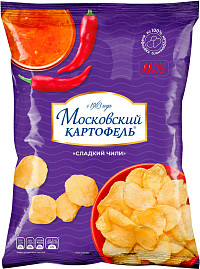 Чипсы Московский картофель сладкий чили