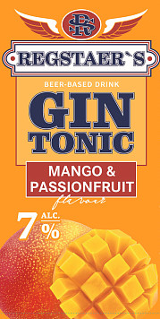 Напиток пивной Регстаерс джин тоник манго маракуйя