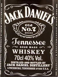 Виски Теннесси Джек Дениел`с