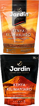 Кофе Жардин Кения Килиманджаро растворимый