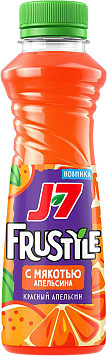 Напиток сокосодержащий J7 Frustyle красный апельсин