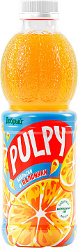 Напиток сокосодержащий Добрый Палпи Апельсин с мякотью