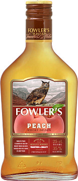 Настойка Фоулерс персик с виски полусладкая