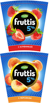 Продукт йогуртный Фруттис Сливочное лакомство 5%