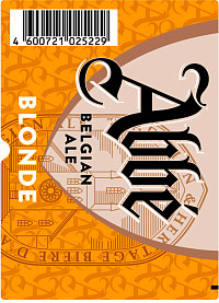 Напиток пивной Аббе Блонд пастеризованный ст