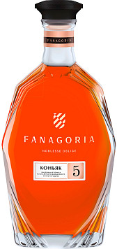 Коньяк Фанагория 5 лет 