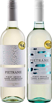 Вино Пьетраме Пино Гриджо Терре Д`Абруццо белое сухое