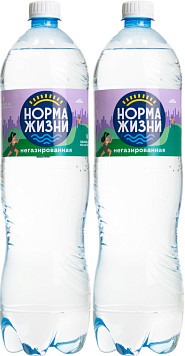 Вода Норма Жизни негазированная