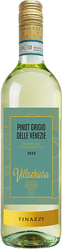 Вино Tinazzi Виллакьяра Пино Гриджио Делле Венеция белое полусухое