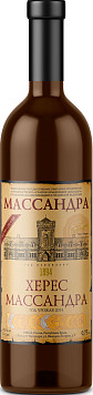 Вино ликерное Массандра Херес белое крепкое