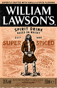 Напиток спиртной Вильям Лоусонс Супер Спайсд не менее 3 лет