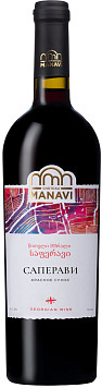 Вино Chateau Manavi Саперави красное сухое 
