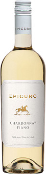 Вино Эпикуро Шардоне Фиано Апулия белое полусухое
