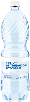 Вода Старо-Мытищинский газированная