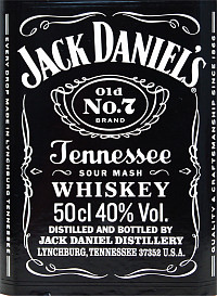 Виски Джек Дениел`с Теннесси не менее 3 лет