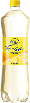 Вода Аква Минерале Лимон негазированная