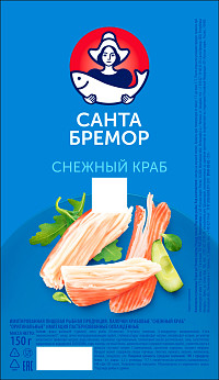 Крабовые палочки Снежный краб