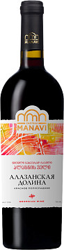 Вино Chateau Manavi Алазанская Долина красное полусладкое