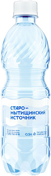 Вода Старо-Мытищинский газированная