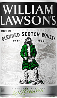 Виски Вильям Лоусонс купажированный не менее 3 лет