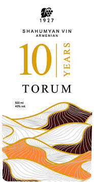 Коньяк армянский Торум 10 лет туба