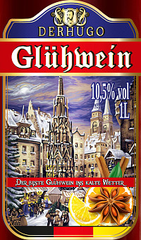 Напиток плодовый алкогольный Глинтвейн Дерхуго сладкий