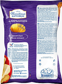 Чипсы Московский картофель сладкий чили