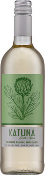 Вино Катуна Шенен Блан Мускат белое полусухое