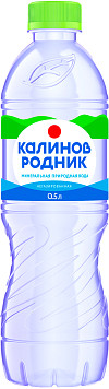 Вода минеральная Калинов Родник негазированная