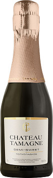 Вино игристое Шато Тамань белое полусладкое
