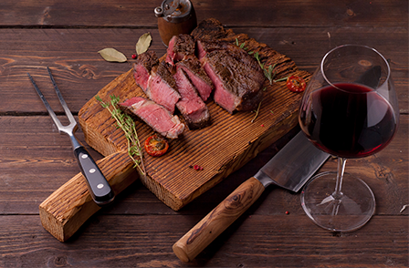 Какое вино подойдет к говядине?