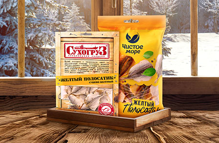 Желтый полосатик