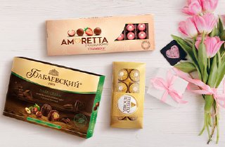 Сладкие идеи к 8 Марта