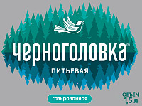 Вода Черноголовка газированная