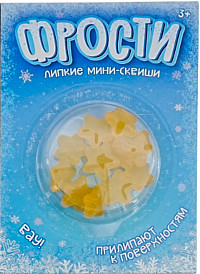 Мини сквиш Фрости с блёстками