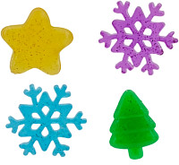 Мини сквиш Фрости с блёстками