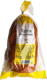 Батон молочный Новороссийский хлеб
