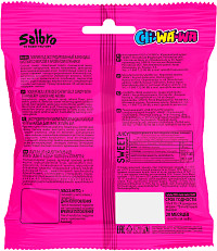 Мармелад Chi-wa-wa клубника кислый