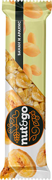 Батончик Nut&Go арахис и банан