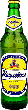 Пиво Жигулевское светлое пастеризованное ст