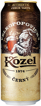 Напиток пивной Велкопоповицкий Козел темное ж/б