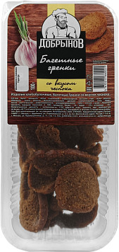 Гренки багетные с чесноком