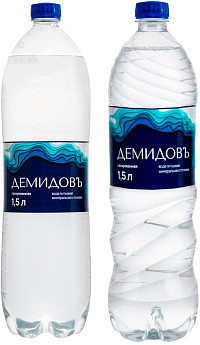 Вода минеральная Демидовъ газированная