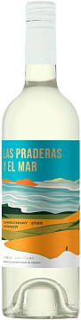 Вино Лас Прадерас и эль Мар Шардоне Вионье белое сухое