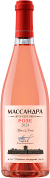 Вино авторское Массандра Розе розовое сухое