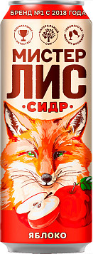 Сидр Мистер Лис Яблоко ж/б