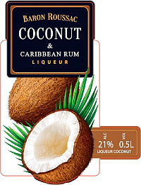 Ликер Барон Руссак Кокос