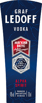 Водка Граф Ледофф