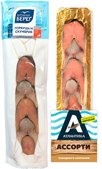 Ассорти горбуша/скумбрия Косичка х/к